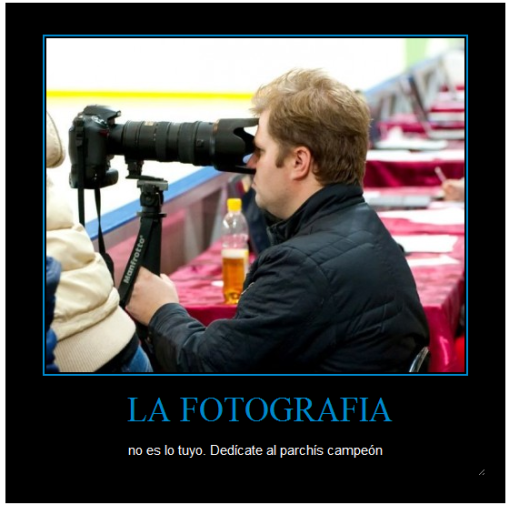 ****HAY FOTOGRAFOS TONTOS,PERO QUE MUY TONTOS**** Fotografia-cartel-propio